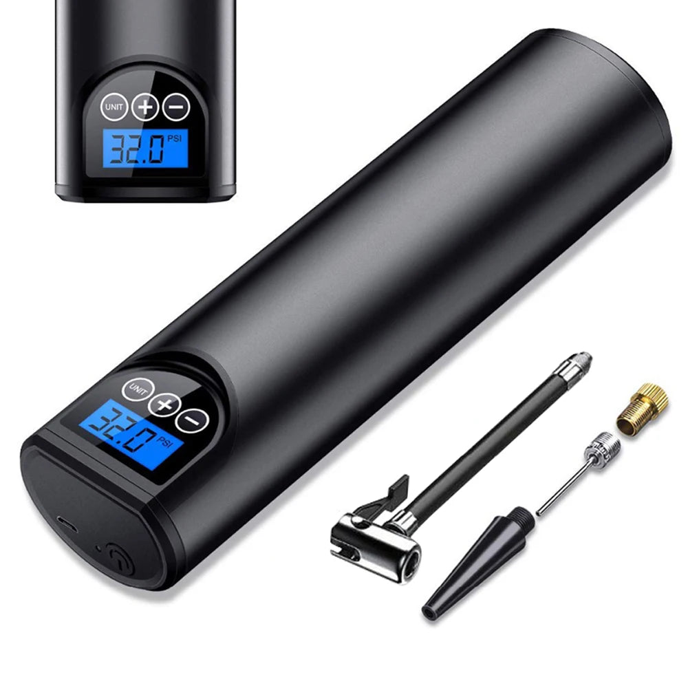 12V 150PSI akumulatorowa pompa powietrza, inflator do opon bezprzewodowy przenośny kompresor, cyfrowa pompa do opon samochodowych, rowerowych