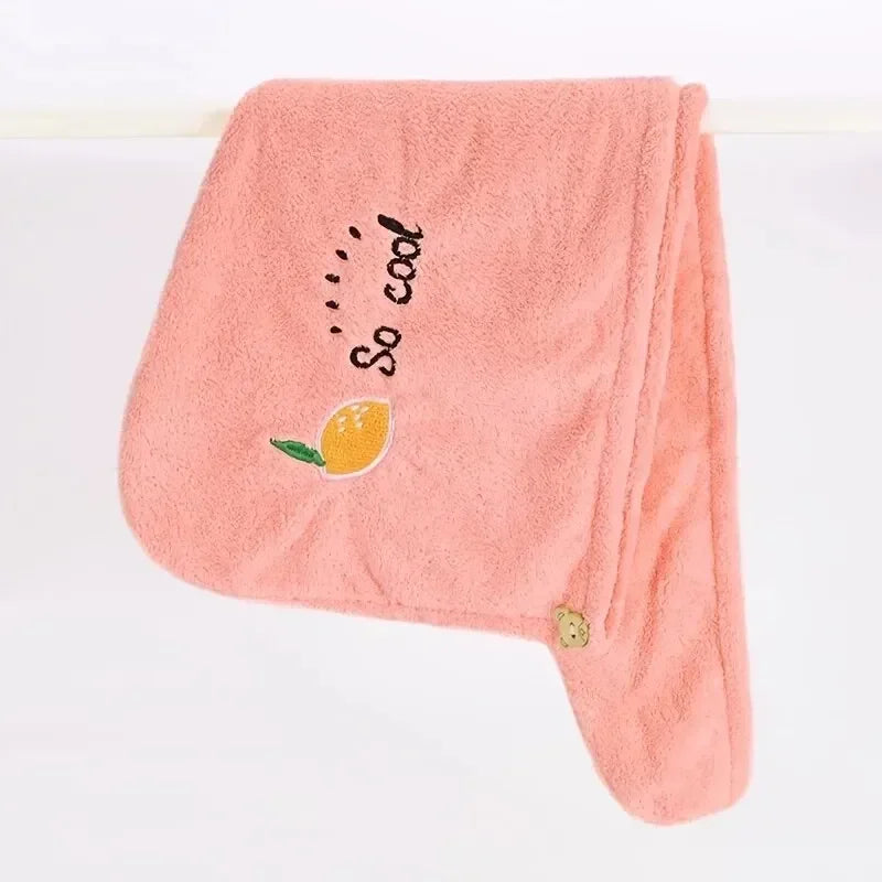 Superchłonny turban do włosów – miękki ręcznik z mikrofibry do suszenia włosów