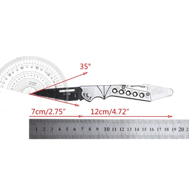 Garden Folding Grafting Knife Pruning Seedling Cutter Stainless Steel Inoc