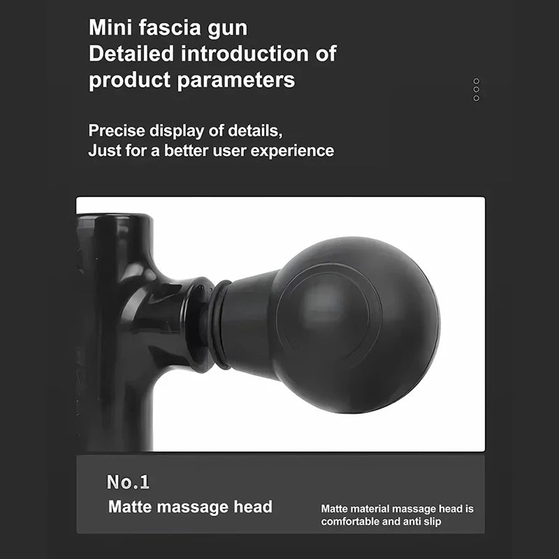 Xiaomi Portable Fascial Massage Gun Massager For Body Neck Back Deep Tissue Muscle Relaxation Pain Relief Tool Small Handheld