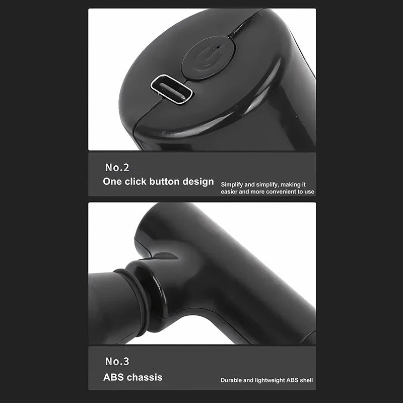 Xiaomi Portable Fascial Massage Gun Massager For Body Neck Back Deep Tissue Muscle Relaxation Pain Relief Tool Small Handheld