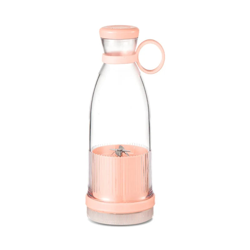 Przenośny blender USB z 6 ostrzami, idealny do smoothie, koktajli i świeżych soków. Lekki, szybki i wygodny.