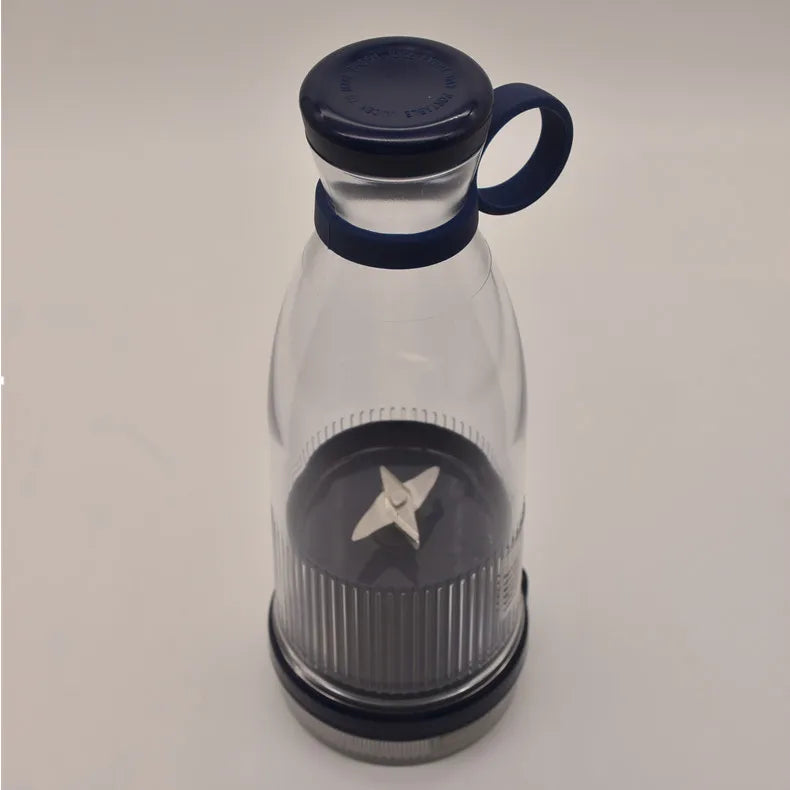 Przenośny blender USB z 6 ostrzami, idealny do smoothie, koktajli i świeżych soków. Lekki, szybki i wygodny.