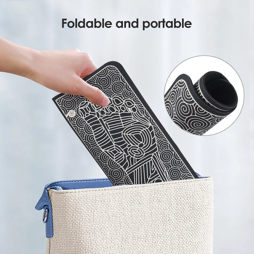 EMS Foot Massager Pad to urządzenie, które łagodzi ból, poprawia krążenie, relaksuje stopy i stymuluje mięśnie.
