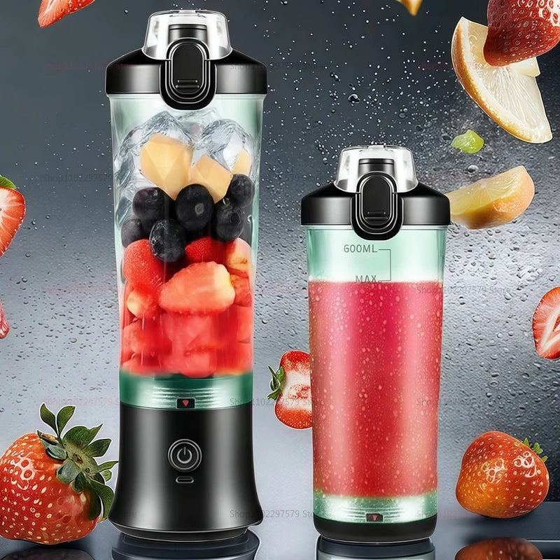 LISM – przenośny, mini blender elektryczny USB o dużej pojemności 600ml