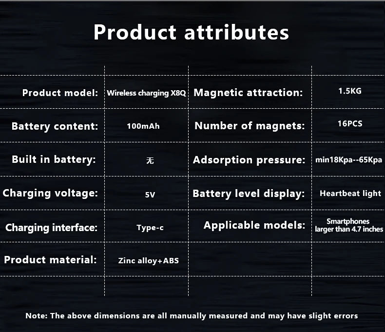 Inteligentny uchwyt samochodowy na telefon – magnetyczny, z przyssawką próżniową, ultra stabilny