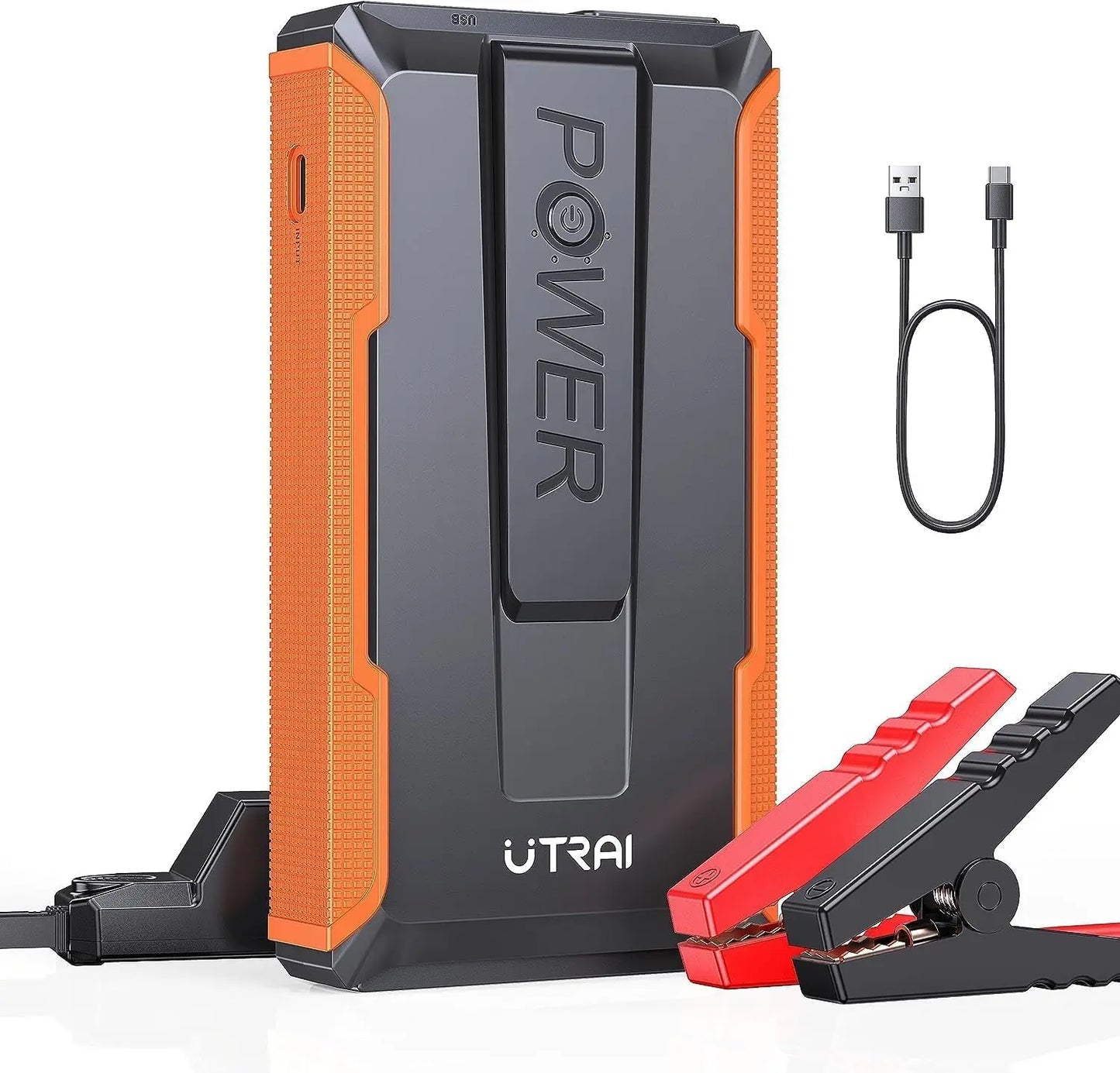 UTRAI Auto Jump Starter 1400A – przenośny booster akumulatora i power bank 2w1