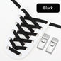 8mm Double-Layer Elastic Press Lock Shoelaces Printed No Tie Shoe Laces Accessories for Sneakers