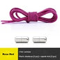 1 Pair Round Elastic No Tie Shoelaces Colorful Sneakers Cordless Shoelaces Glitter Kids Adult Quick Rubber Bands Shoe Laces