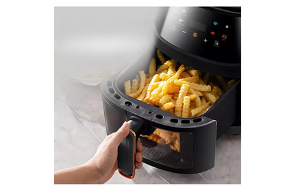 Frytkownica beztłuszczowa Vremota 2400W 8L z ekranem LED – zdrowe gotowanie bez oleju