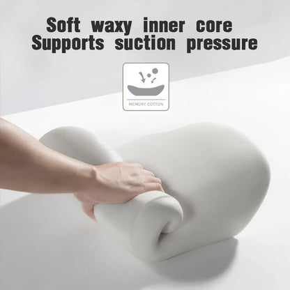 Car Memory Foam Headrest Lumbar Support Car Travel Rest Neck Pillow Back Cushion Seat Waist Supports Car Interior Accessorie