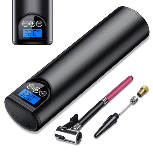 12V 150PSI akumulatorowa pompa powietrza, inflator do opon bezprzewodowy przenośny kompresor, cyfrowa pompa do opon samochodowych, rowerowych