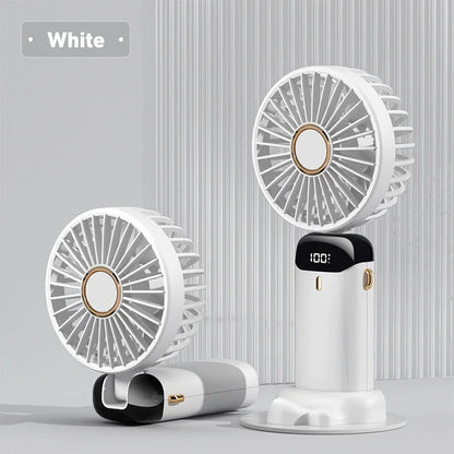 Nowy Elektryczny Wentylator Przenośny – Mini Klimatyzator, Wentylator na Szyję, USB