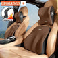 Car Memory Foam Headrest Lumbar Support Car Travel Rest Neck Pillow Back Cushion Seat Waist Supports Car Interior Accessorie