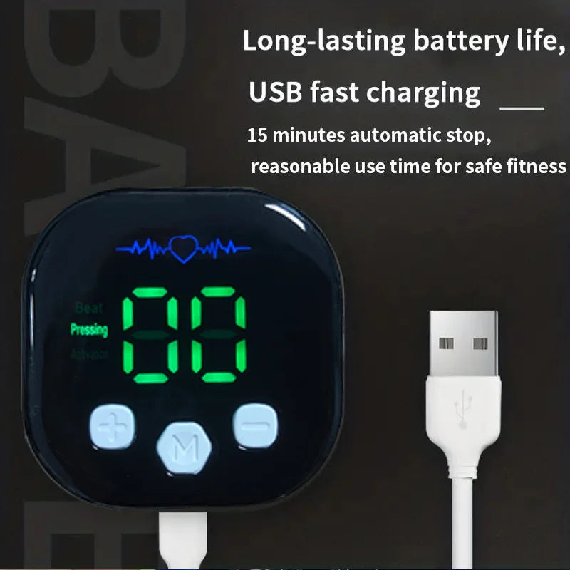 Przenośny masażer talii USB – modeluje brzuch, ramiona i biodra. Idealny do odchudzania, relaksu i codziennego fitnessu.