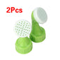 2PCS Portable Bottle Cap Sprinkler Watering Garden Spray Waterer Plant Pot Flowering Tools Light Green Nozzle Sprinkler Head