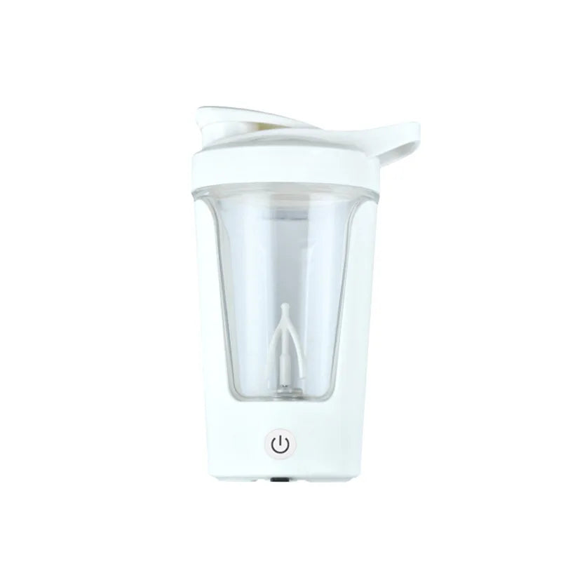 Elektryczny shaker do odżywek 350 ml – automatyczny kubek miksujący z USB, idealny do białka, kawy i koktajli