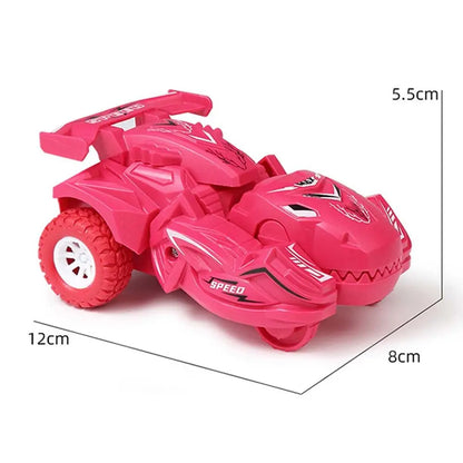 Car Inertial Sliding Dino Car Dinosaur Robot Car Toy Deformation Car Dinosaur Deformation Car Transformer Dinosaur Car