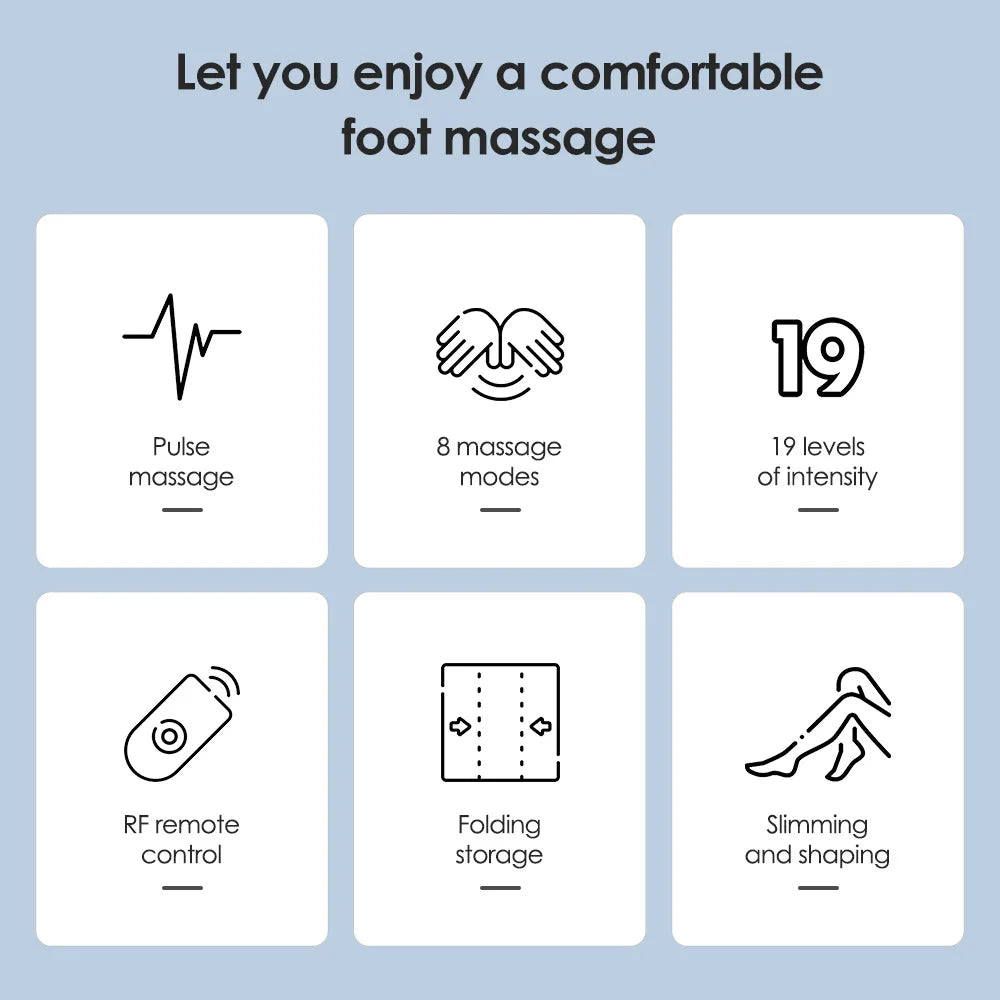 EMS Foot Massager Pad to urządzenie, które łagodzi ból, poprawia krążenie, relaksuje stopy i stymuluje mięśnie.