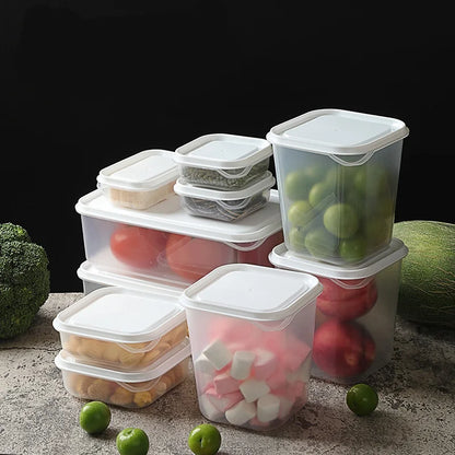 Zestaw 10 hermetycznych pojemników do przechowywania żywności – praktyczne i wielofunkcyjne rozwiązanie