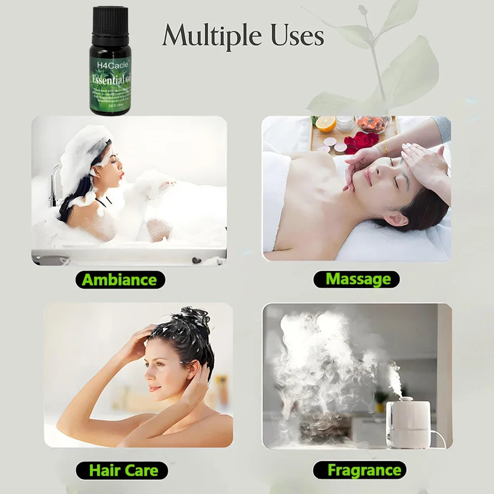 Odświeżacz powietrza 10 ml – Naturalny olejek eteryczny z roślin, aromaterapia, uzupełnienie do perfum do klimatyzacji, dyfuzor zapachowy, nawilżacz powietrza.