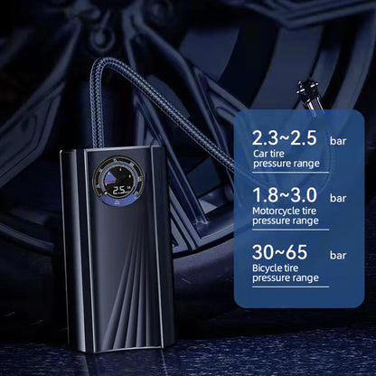 Przenośna ręczna pompka powietrza 12V – szybkie i precyzyjne pompowanie opon