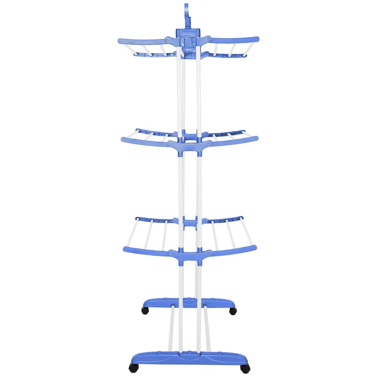 Springos® Suszarka balkonowa składana pionowa 170x75,5x57 cm – skuteczne suszenie dla całej rodziny