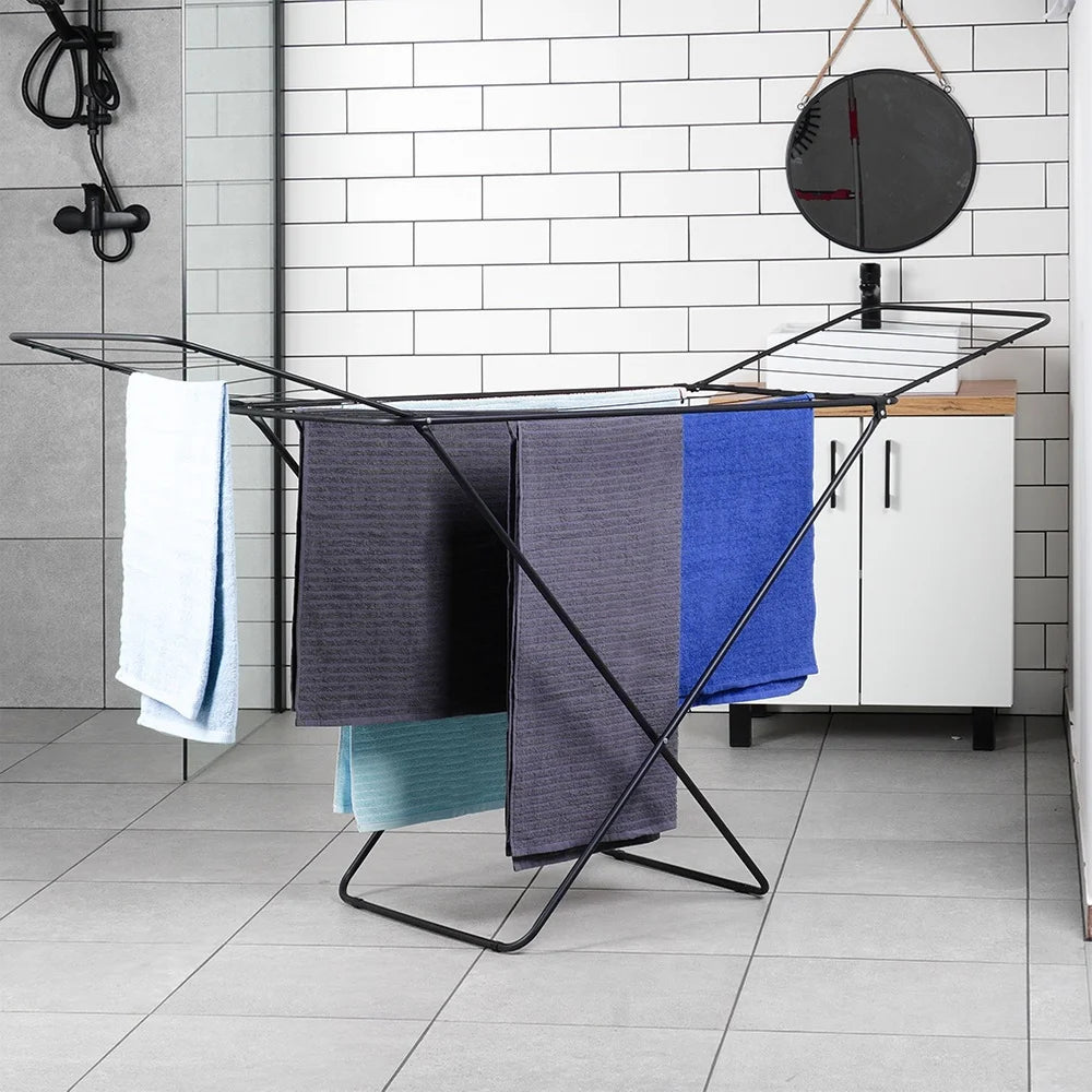 Składana suszarka na pranie Vilde 181 cm – trwała, pojemna i nowoczesna