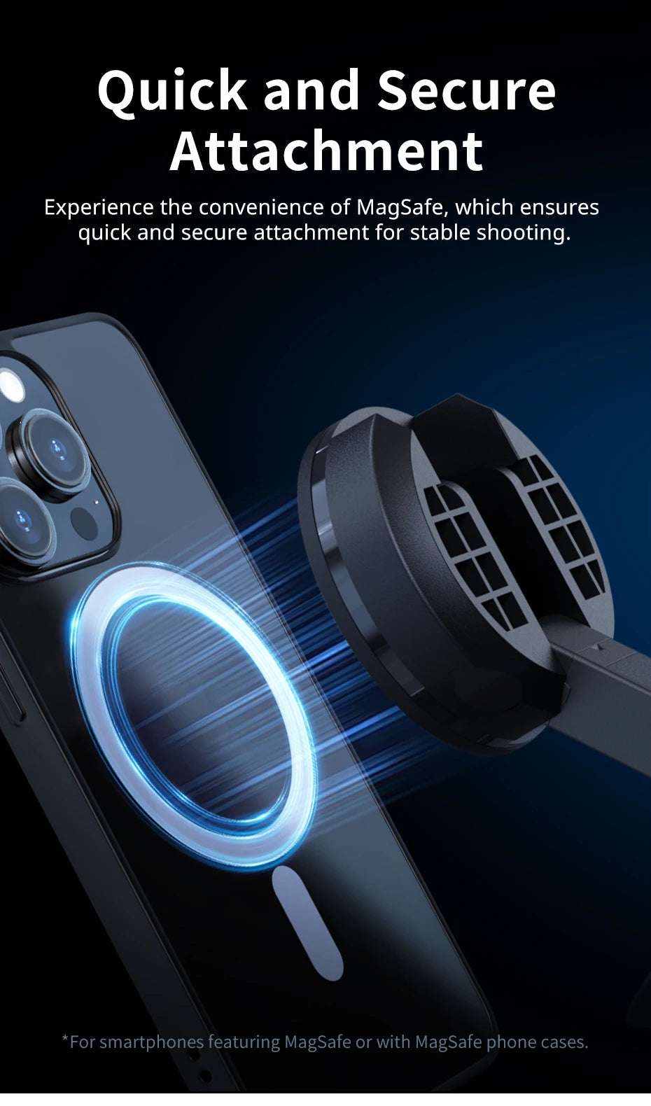 Statyw i selfie stick 2w1 Ulanzi MT-84 z MagSafe i pilotem Bluetooth – idealny do vlogów, streamingu, iPhone 16/15.