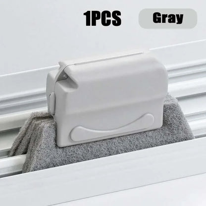 2-in-1 Groove Cleaning Tool Creative Window Groove Cleaning Cloth Window Cleaning Brush Windows Slot Cleaner Brush Groove Brush