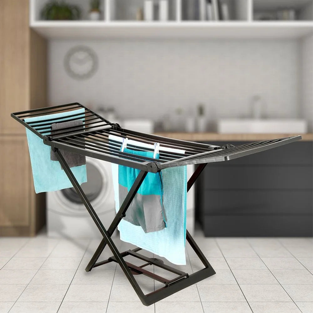 Składana suszarka na pranie XXL 208 cm – solidna, pojemna i praktyczna