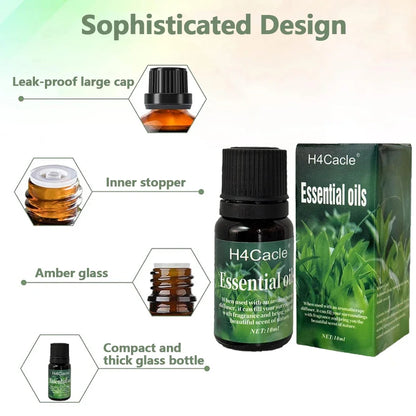 Odświeżacz powietrza 10 ml – Naturalny olejek eteryczny z roślin, aromaterapia, uzupełnienie do perfum do klimatyzacji, dyfuzor zapachowy, nawilżacz powietrza.