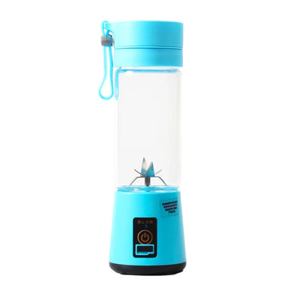 NOWOŚĆ! Mini przenośny blender USB z 6 ostrzami – do smoothie, soków i koktajli. Idealny w podróży.