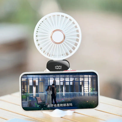 Nowy Elektryczny Wentylator Przenośny – Mini Klimatyzator, Wentylator na Szyję, USB
