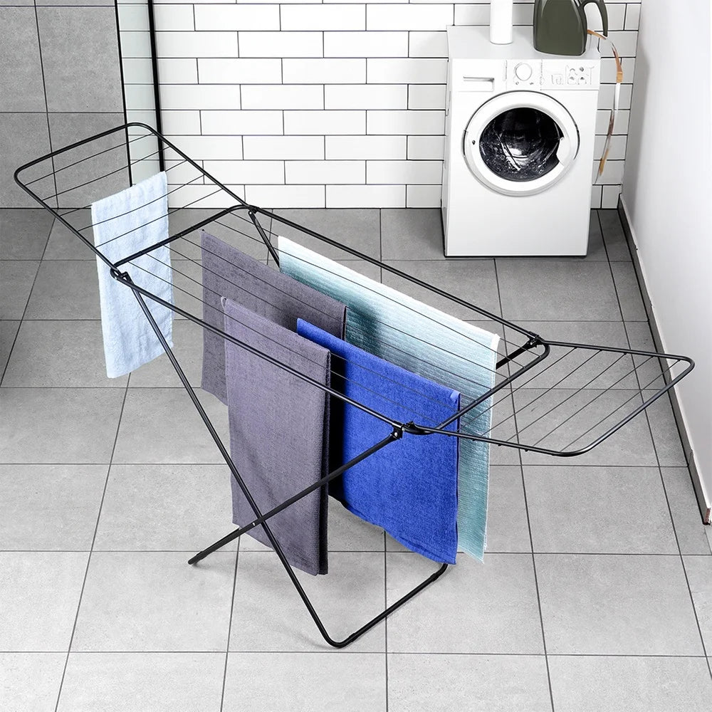 Składana suszarka na pranie Vilde 181 cm – trwała, pojemna i nowoczesna