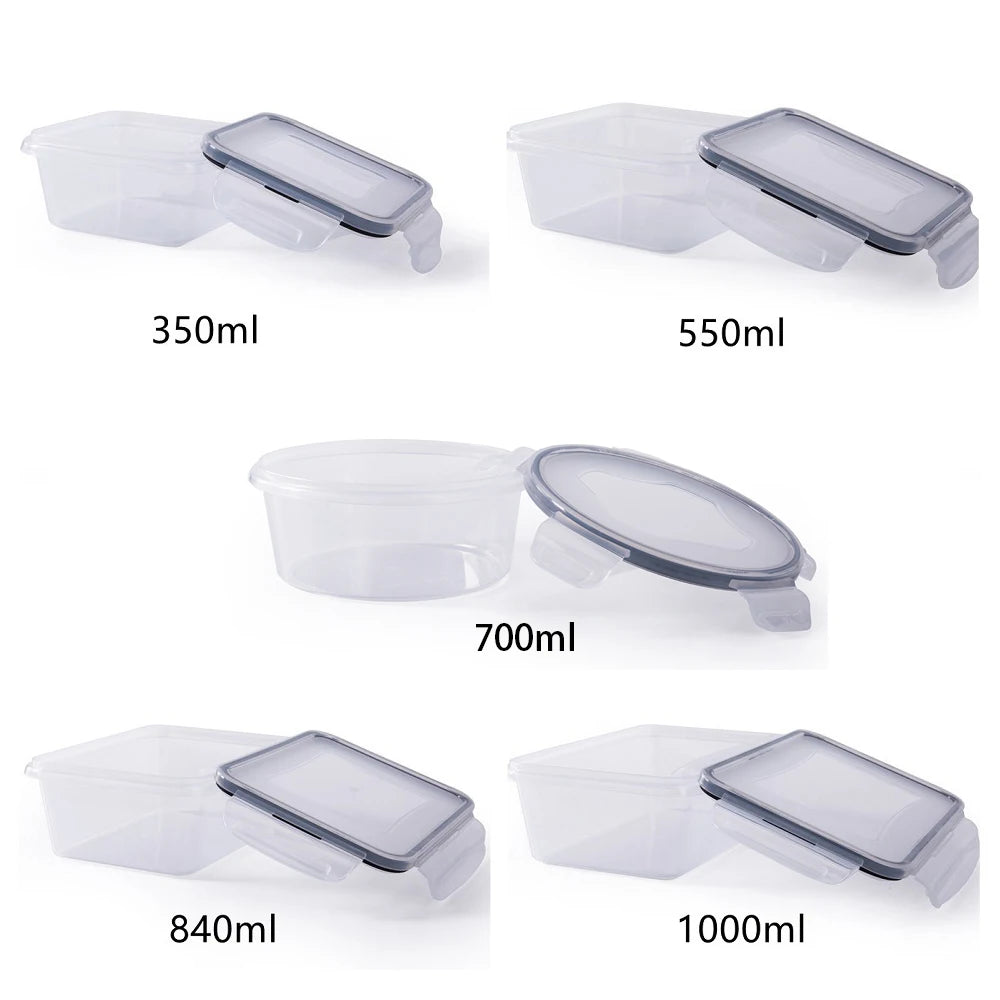 Zestaw pojemników na żywność z hermetycznymi pokrywkami – tinysprout | 5 szt.