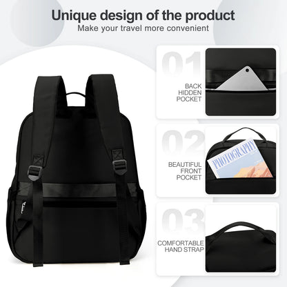 Plecak podróżny kabinowy 40×20×25 cm – idealny do Ryanair, EasyJet i innych linii lotniczych