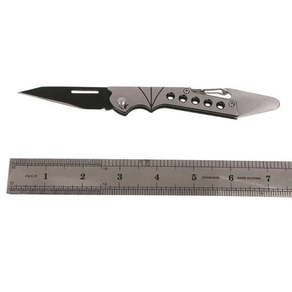 Garden Folding Grafting Knife Pruning Seedling Cutter Stainless Steel Inoc
