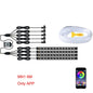Neonowe LED RGB KIEND – 6w1, 8m, Oświetlenie Ambientowe do Samochodu z Sterowaniem Aplikacją
