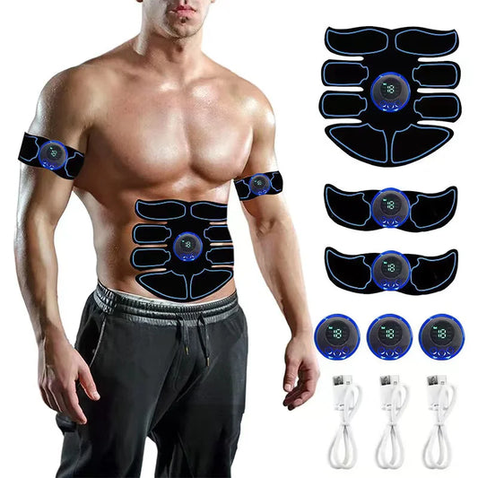 EMS stymulator mięśni do masażu, terapii, rzeźbienia i budowy mięśni brzucha, ulga w bólu, fitness całego ciała.