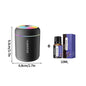 180ML Nawilżacz Powietrza USB z Aromaterapią i LED – Mini Dyfuzor Olejków do Samochodu, Domu i Biura.