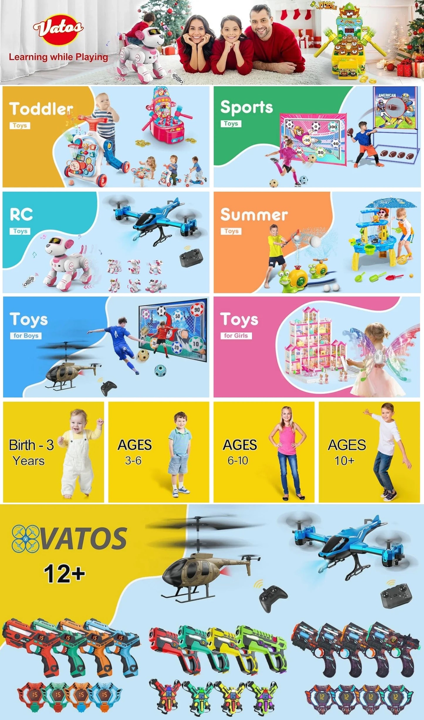 VATOS Shark Race – elastyczny tor wyścigowy z motywem oceanicznym dla dzieci 3+
