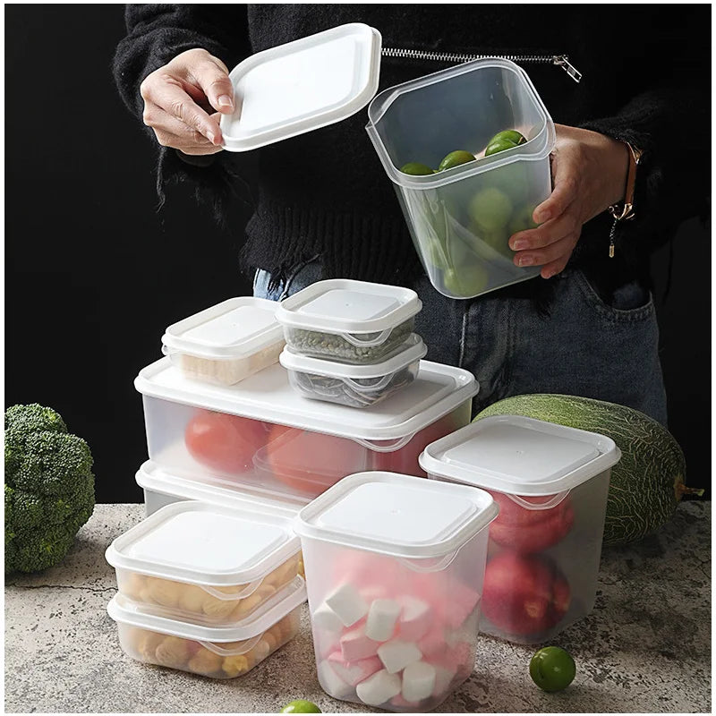 Zestaw 10 hermetycznych pojemników do przechowywania żywności – praktyczne i wielofunkcyjne rozwiązanie