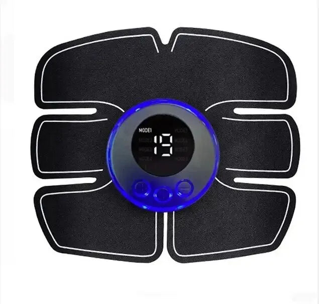 Masażer Mięśni Brzucha Fitness ABS – Plastry do Treningu Mięśni Ramion i Brzucha, Ładowanie USB.