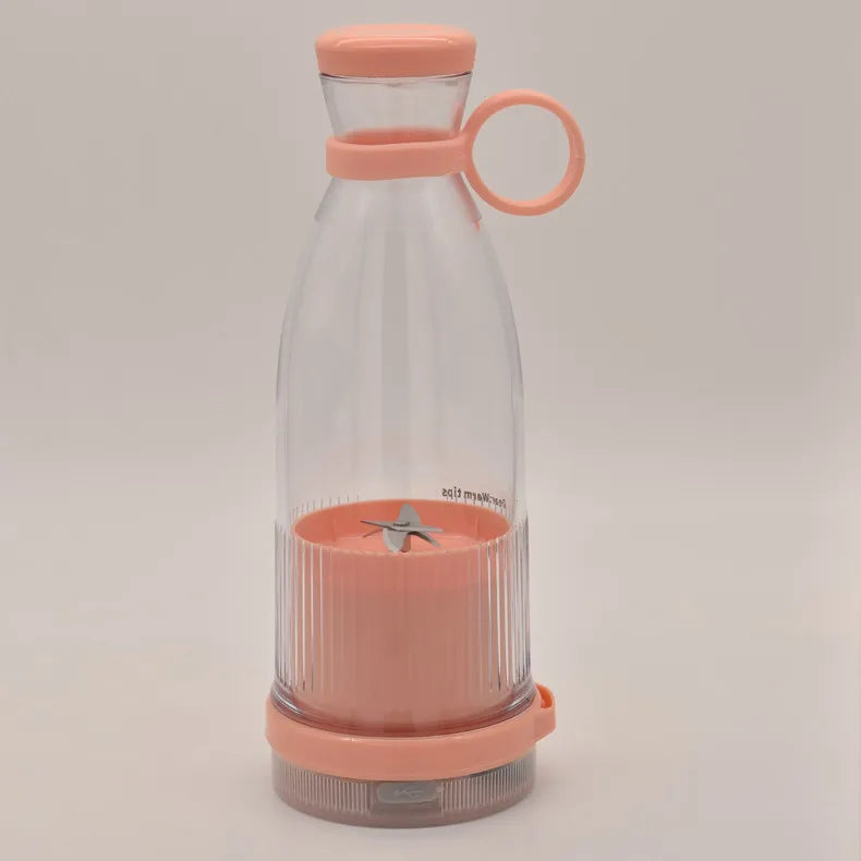 Przenośny blender USB z 6 ostrzami, idealny do smoothie, koktajli i świeżych soków. Lekki, szybki i wygodny.