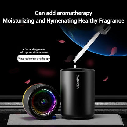 180ML Nawilżacz Powietrza USB z Aromaterapią i LED – Mini Dyfuzor Olejków do Samochodu, Domu i Biura.
