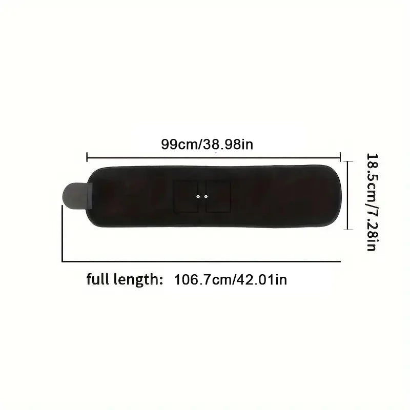 Przenośny masażer talii USB – modeluje brzuch, ramiona i biodra. Idealny do odchudzania, relaksu i codziennego fitnessu.