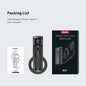 Magnetyczny statyw i selfie stick Ulanzi JJ03 z pilotem Bluetooth – idealny do iPhone 16–13 Pro Max, nagrań i streamingu.