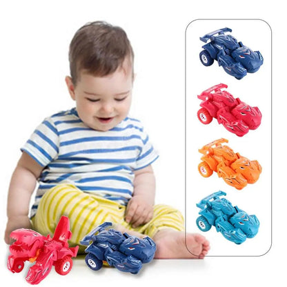 Car Inertial Sliding Dino Car Dinosaur Robot Car Toy Deformation Car Dinosaur Deformation Car Transformer Dinosaur Car
