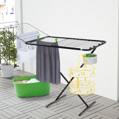 Dwuwarstwowa siatkowa suszarka do ubrań – praktyczne rozwiązanie do delikatnych tkanin